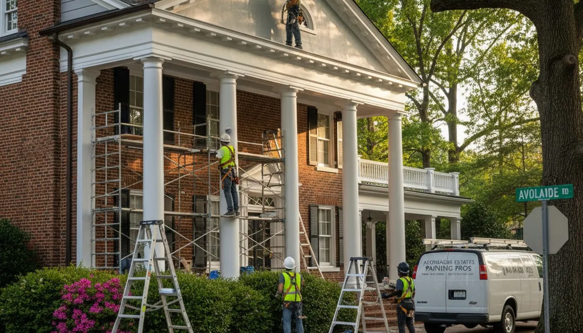 Painting contractor serving Marietta, GA with professional interior and exterior house painting services