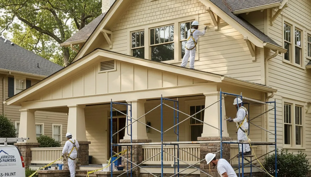 Painting contractor in Marietta, GA providing professional residential and commercial painting services