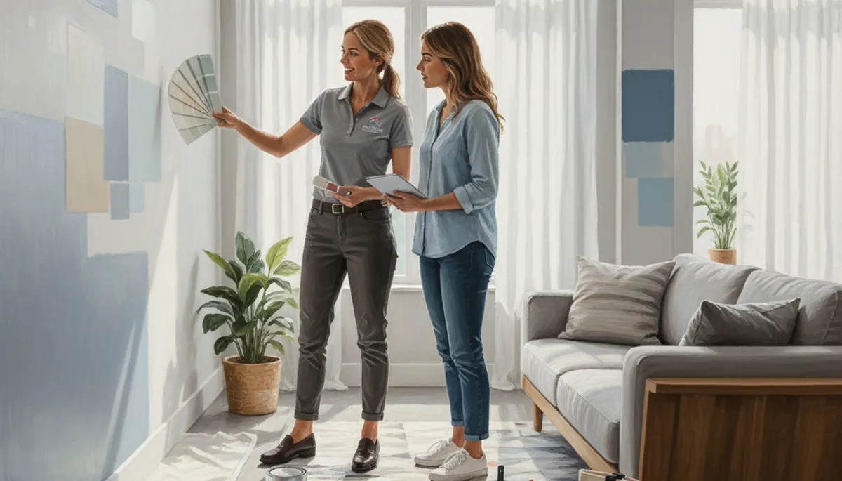 Marietta, GA paint color consultation for home exterior palette selection