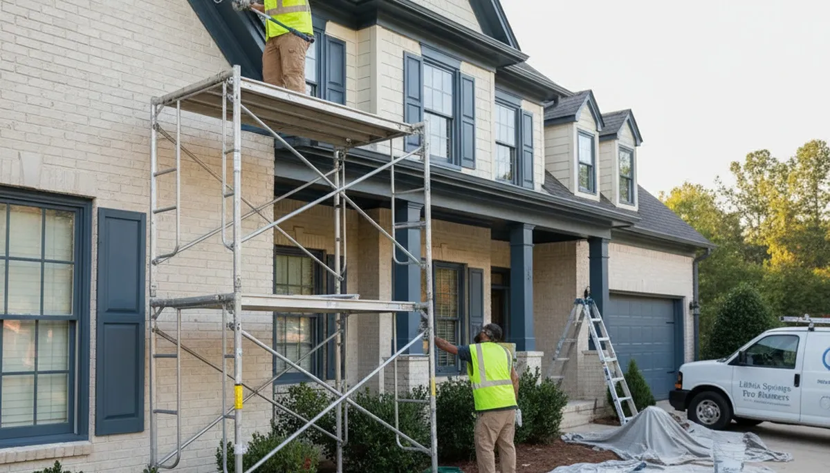 Marietta, GA painting contractor serving homes and businesses with professional interior and exterior painting