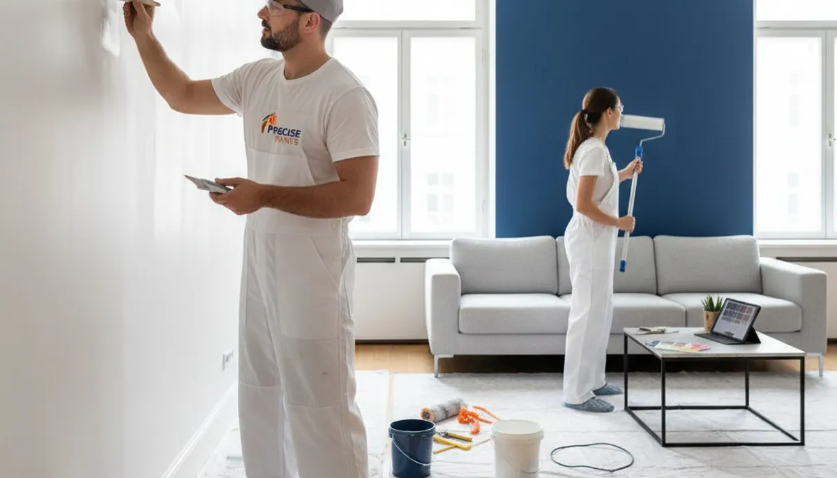 Paint touch-up service in Marietta, GA for fixing chips, scuffs, and faded exterior paint