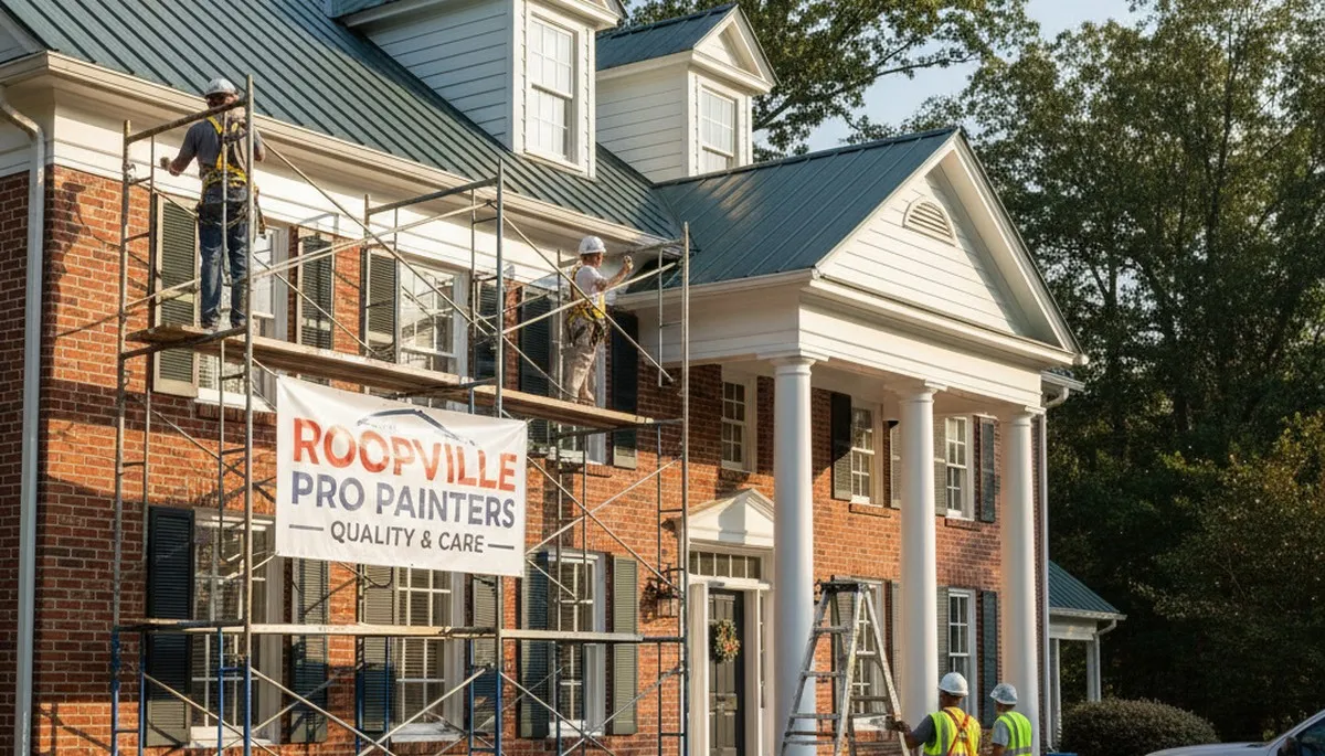Painting contractor serving Marietta, GA for residential and commercial interior and exterior painting services