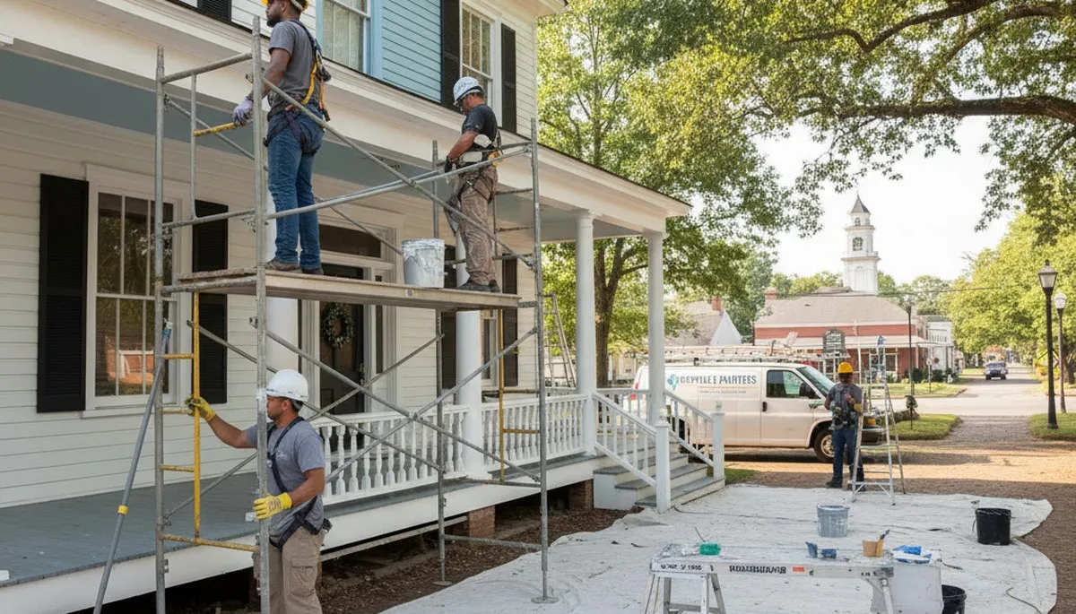 Painting contractor in Marietta, GA providing professional residential and commercial painting services