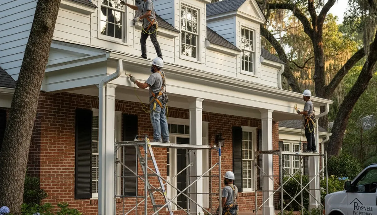 Painting contractor serving Marietta, GA for residential and commercial interior and exterior painting services