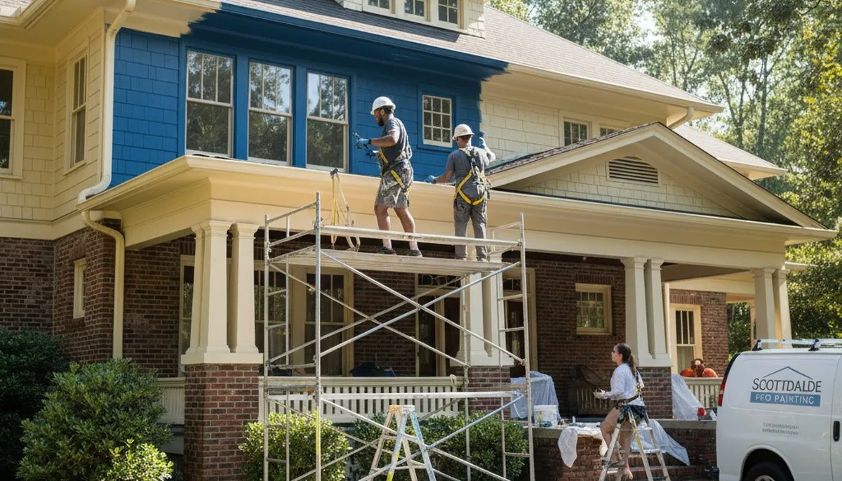 Painting contractor team serving Marietta, GA for interior and exterior home painting projects