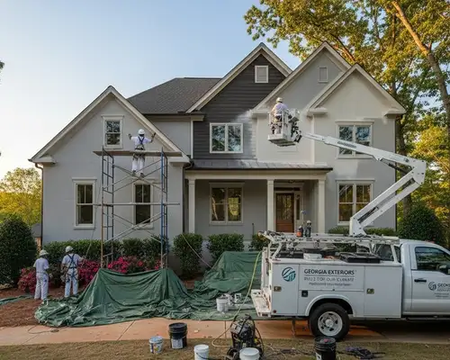 Exterior painting services in Marietta, GA built for Georgia weather conditions